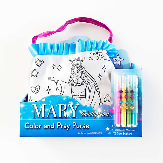 The Color and Pray Purse: Mary - BIG FRENCHIES