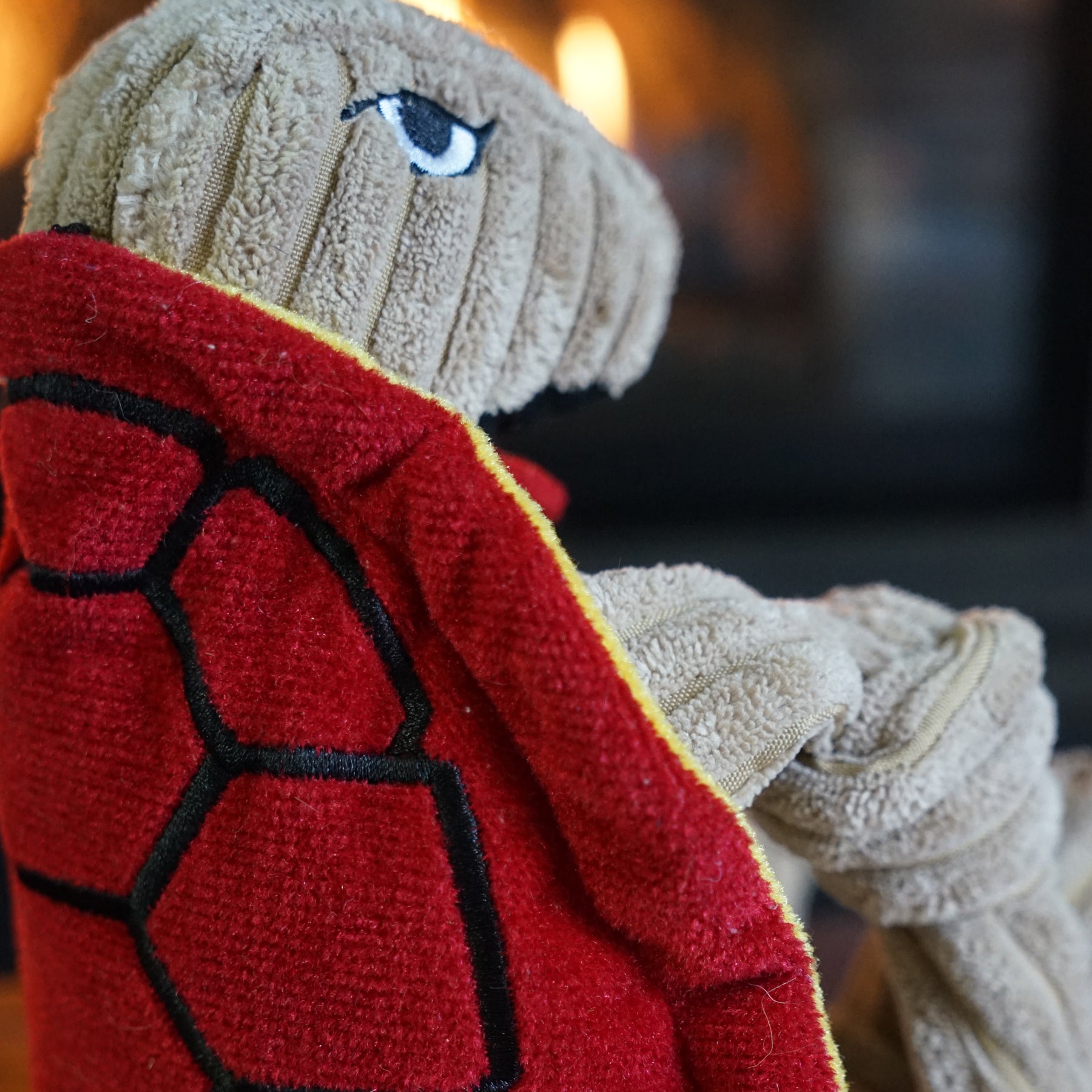 NCAA University of Maryland - Testudo the Terrapin Knottie® Plush Dog Toy - BIG FRENCHIES