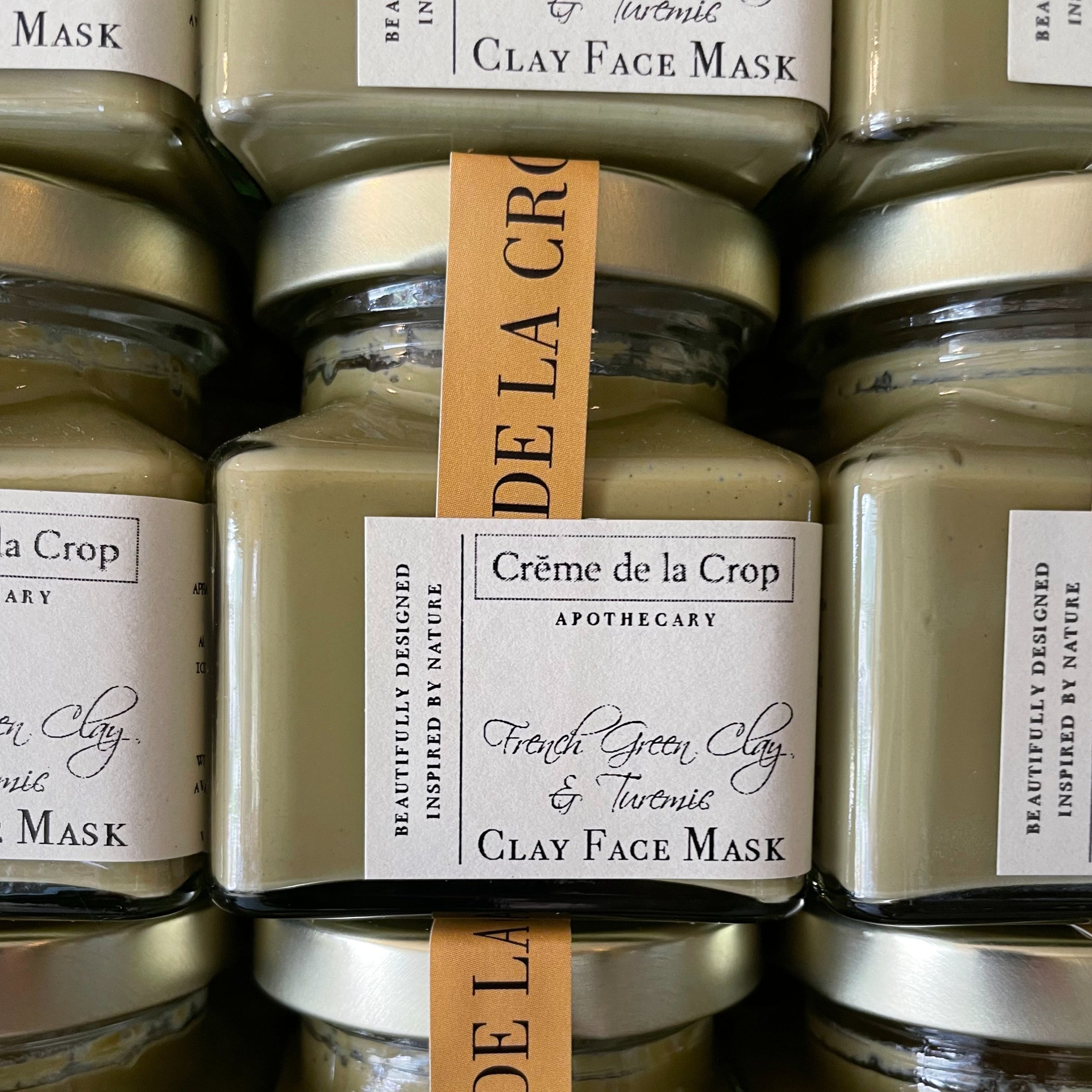 Face Mask - French Clay & Turmeric (Brighten) - BIG FRENCHIES