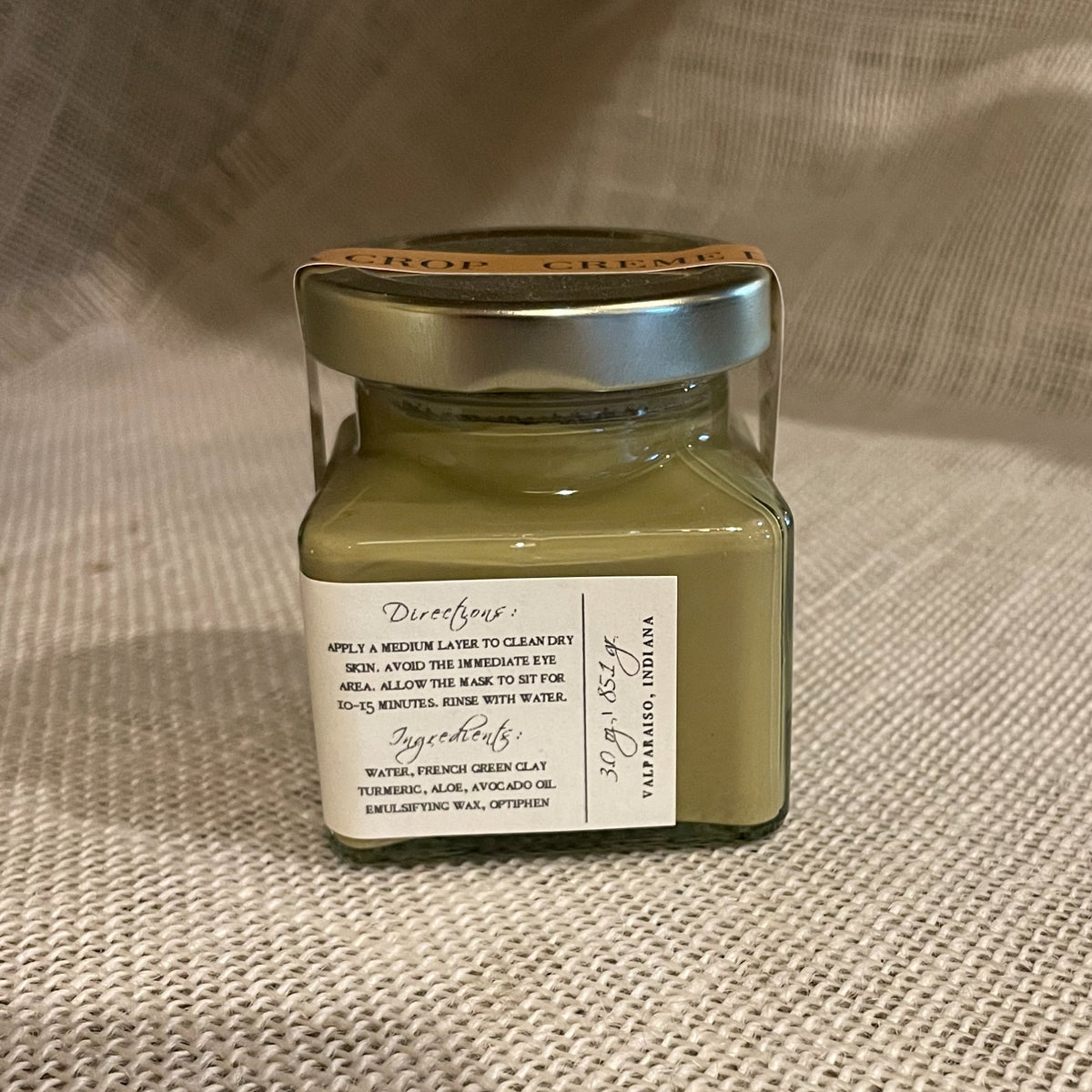 Face Mask - French Clay & Turmeric (Brighten) - BIG FRENCHIES