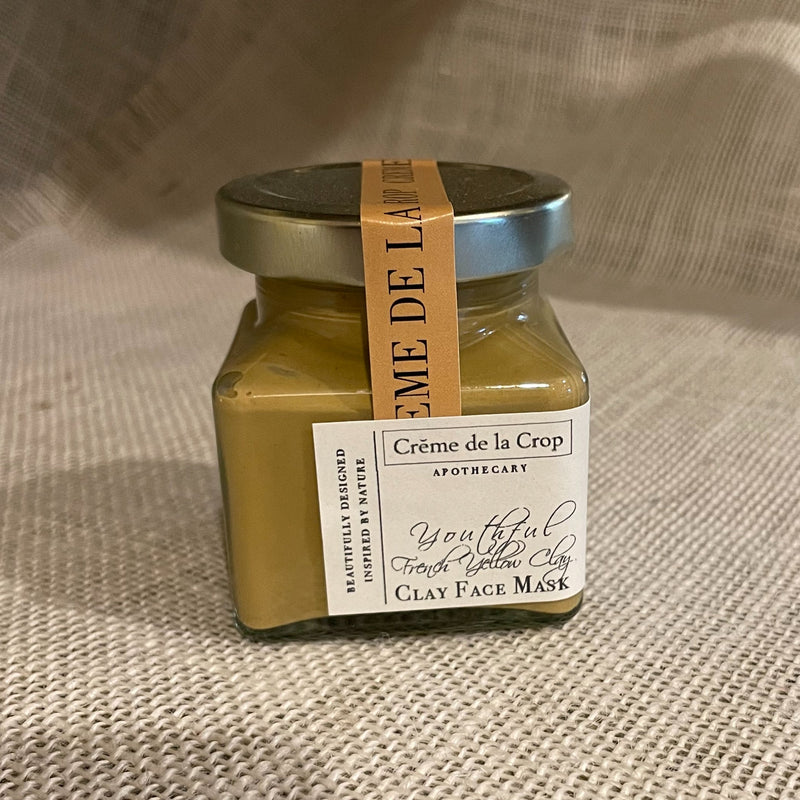 Face Mask - "Youthful" French Yellow Clay (Frankincense) - BIG FRENCHIES