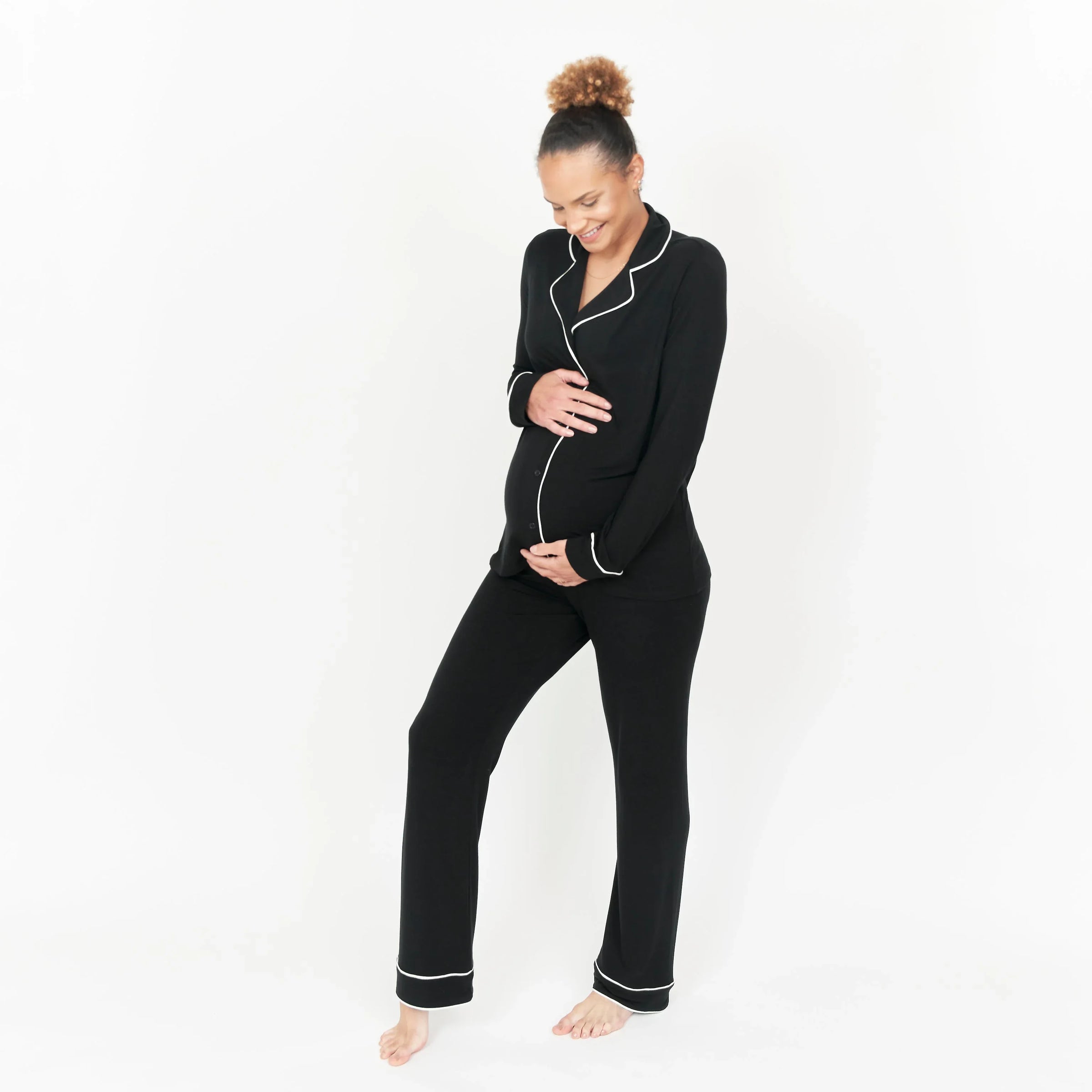 The Black CloudLuxe Classic Pajama Set - BIG FRENCHIES