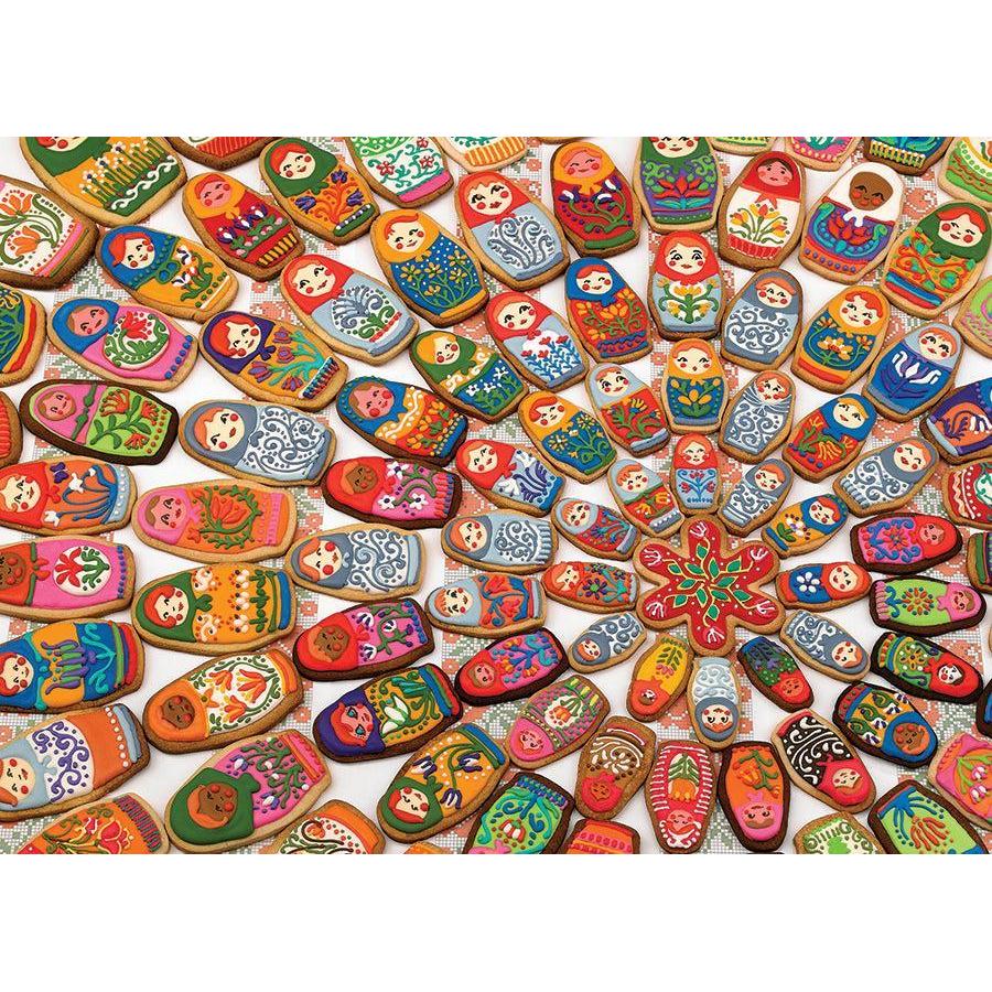 Matryoshka Cookies 1000 Piece Jigsaw Puzzle Cobble Hill