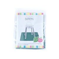 Solid Pine Minimalist Splash Mat - A Waterproof Catch-All for Highchair Spills and More! - BIG FRENCHIES