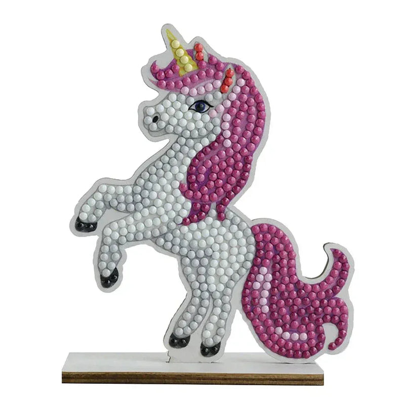 Meadow Unicorn Crystal Art Fantasy Buddies Kit Craft Buddy - BIG FRENCHIES