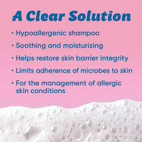 Medicated Pet Shampoo for Dogs & Cats – Hypoallergenic, Soothing, Moisturizing