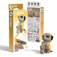 Meerkat 3D Cardboard Model Kit Eugy