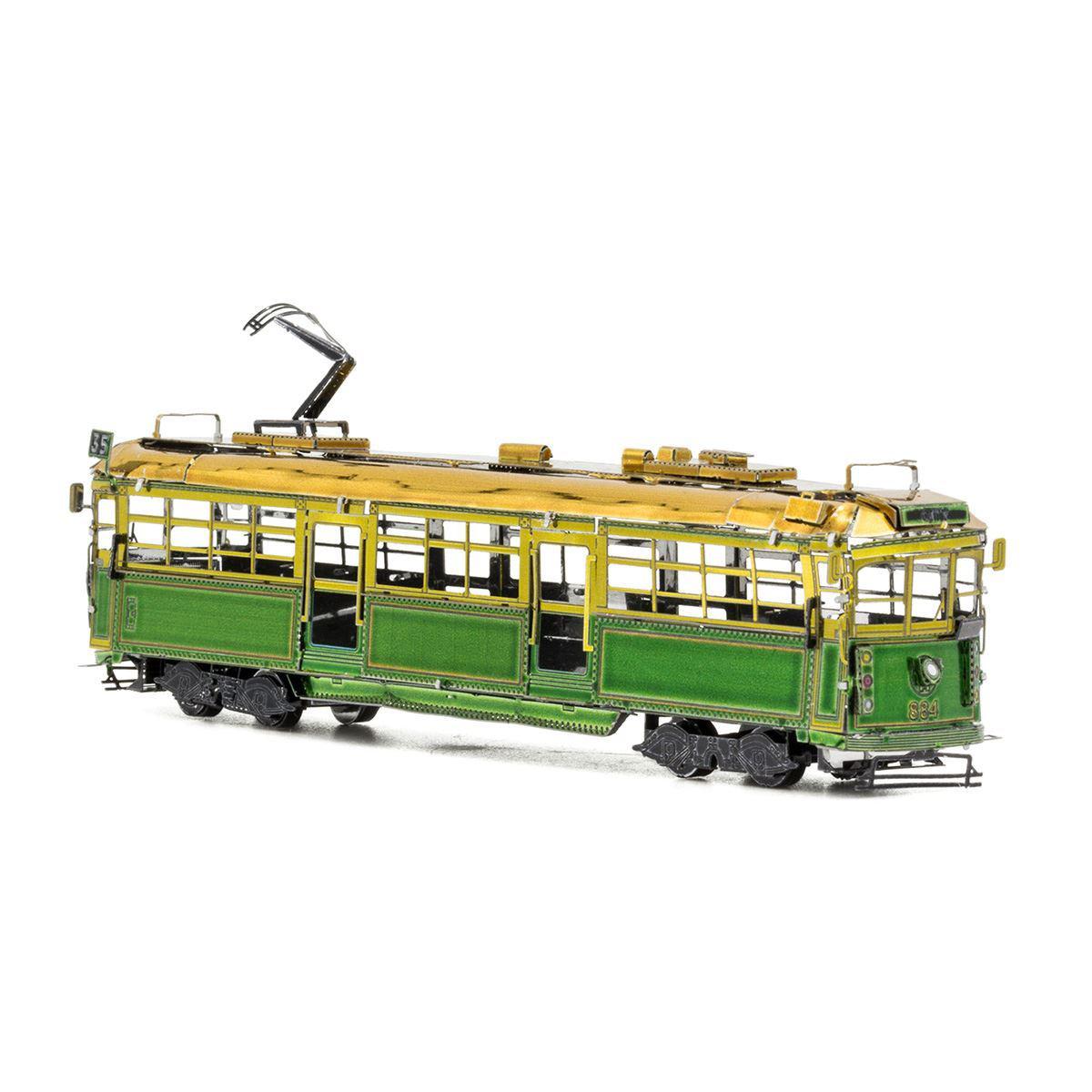 Melbourne W-Class Tram 3D Steel Model Kit Metal Earth