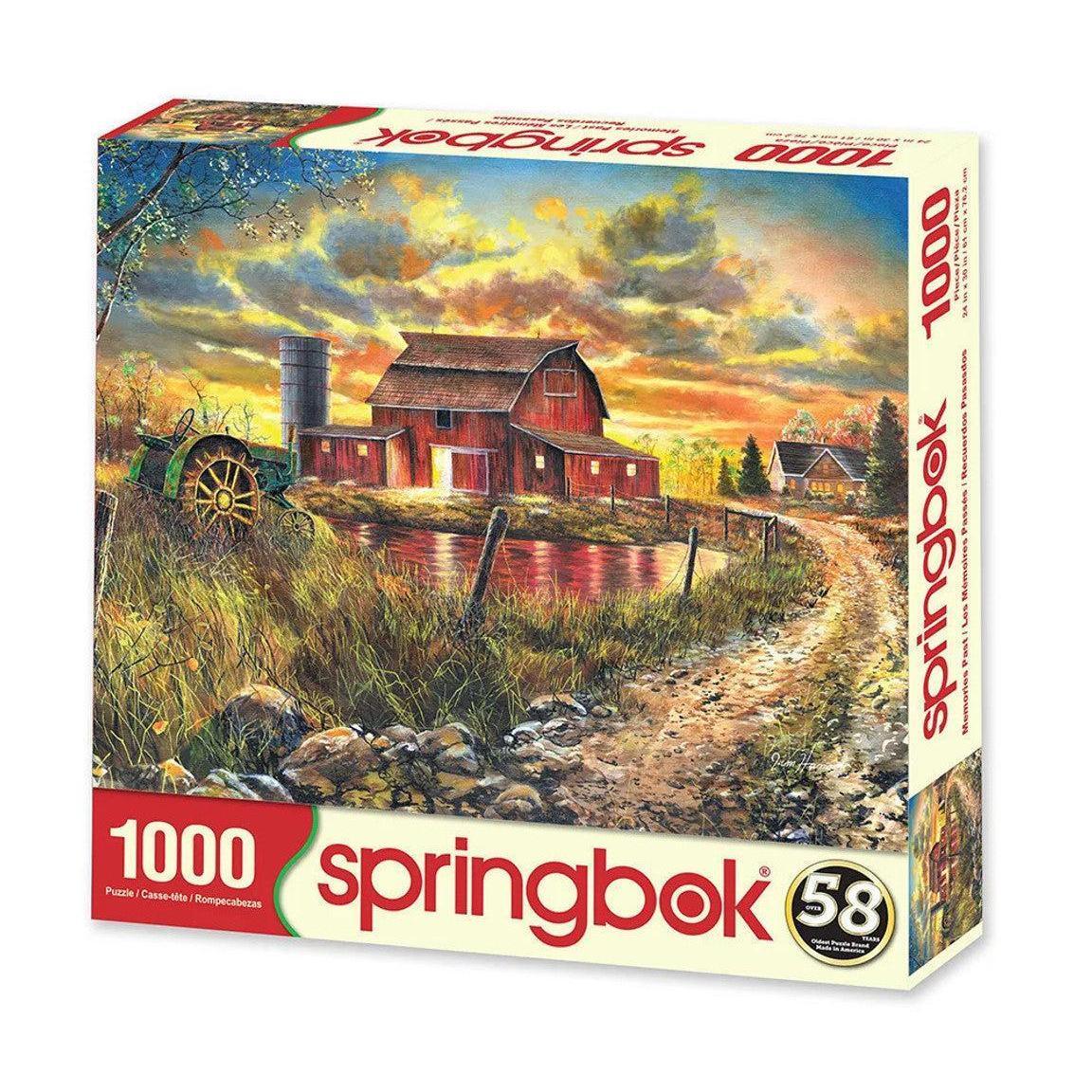 Memories Past 1000 Piece Jigsaw Puzzle Springbok - BIG FRENCHIES