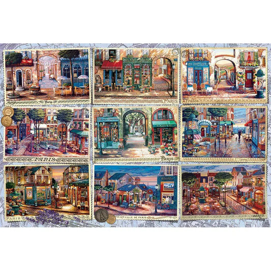Memories of Paris 2000 Piece Jigsaw Puzzle Cobble Hill