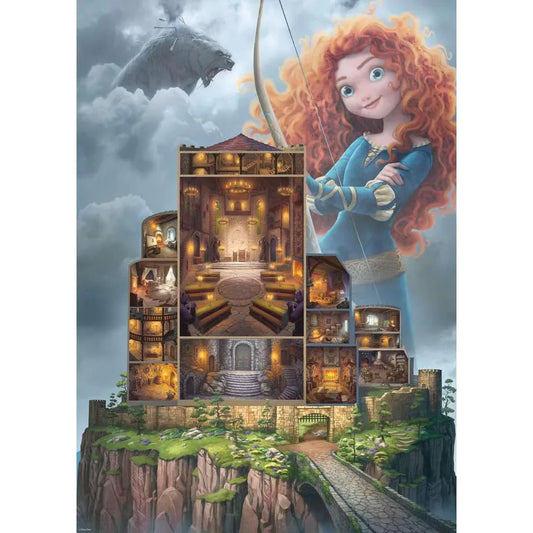 Merida "Disney Castle Collection" 1000 Piece Jigsaw Puzzle Ravensburger - BIG FRENCHIES