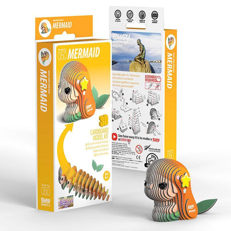 Mermaid 3D Cardboard Model Kit Eugy - BIG FRENCHIES