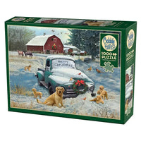 Merry Christmas 1000 Piece Jigsaw Puzzle Cobble Hill