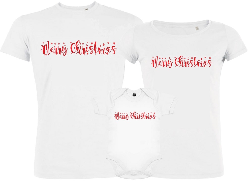 Family t shirts set of sales 3 online