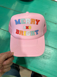 Merry & Bright Christmas Trucker - BIG FRENCHIES
