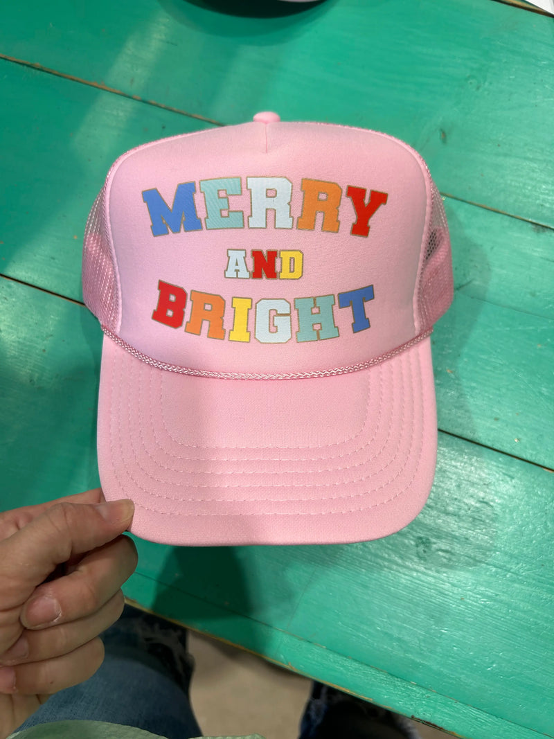 Merry & Bright Christmas Trucker - BIG FRENCHIES