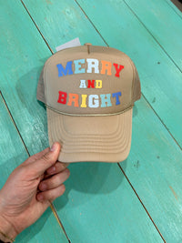 Merry & Bright Christmas Trucker - BIG FRENCHIES