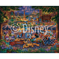 Mickey & Friends Painting in Paris 500 Piece Jigsaw Puzzle Disney x Dowdle - BIG FRENCHIES