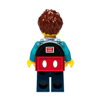 Mickey Lugfly Cosplay Mini Backpack - Minifig Scale - Custom Printed - Made Using LEGO® Parts