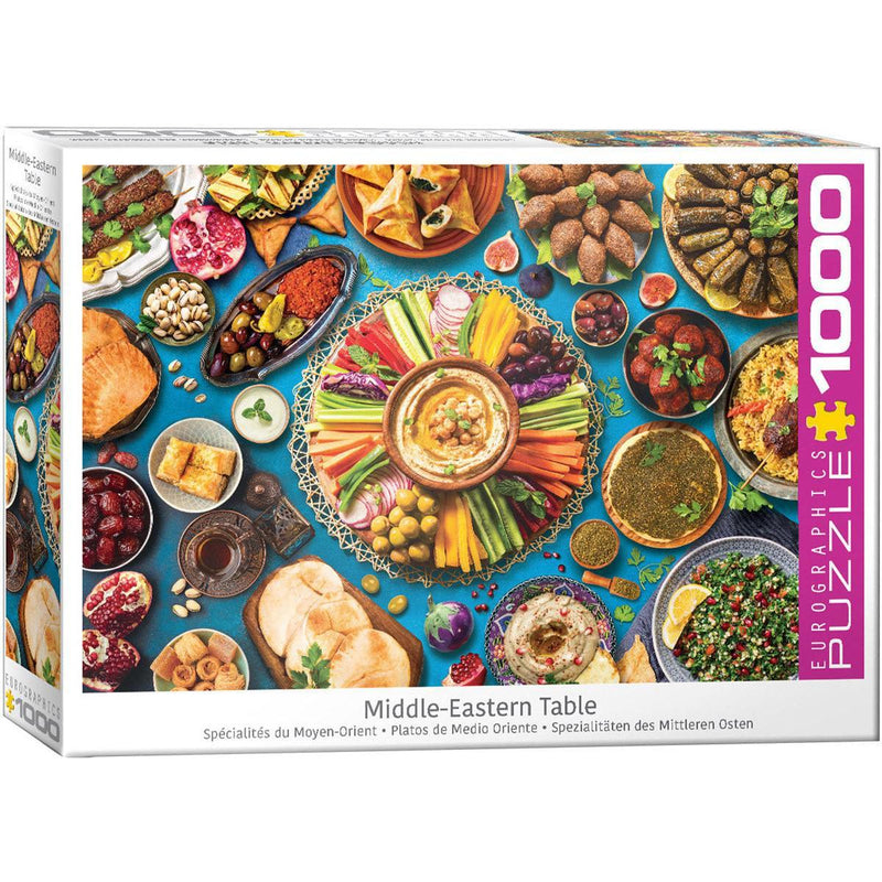 Middle Eastern Table 1000 Piece Jigsaw Puzzle Eurographics - BIG FRENCHIES