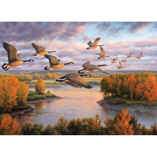 Migration 1000 Piece Jigsaw Puzzle Cobble Hill - BIG FRENCHIES