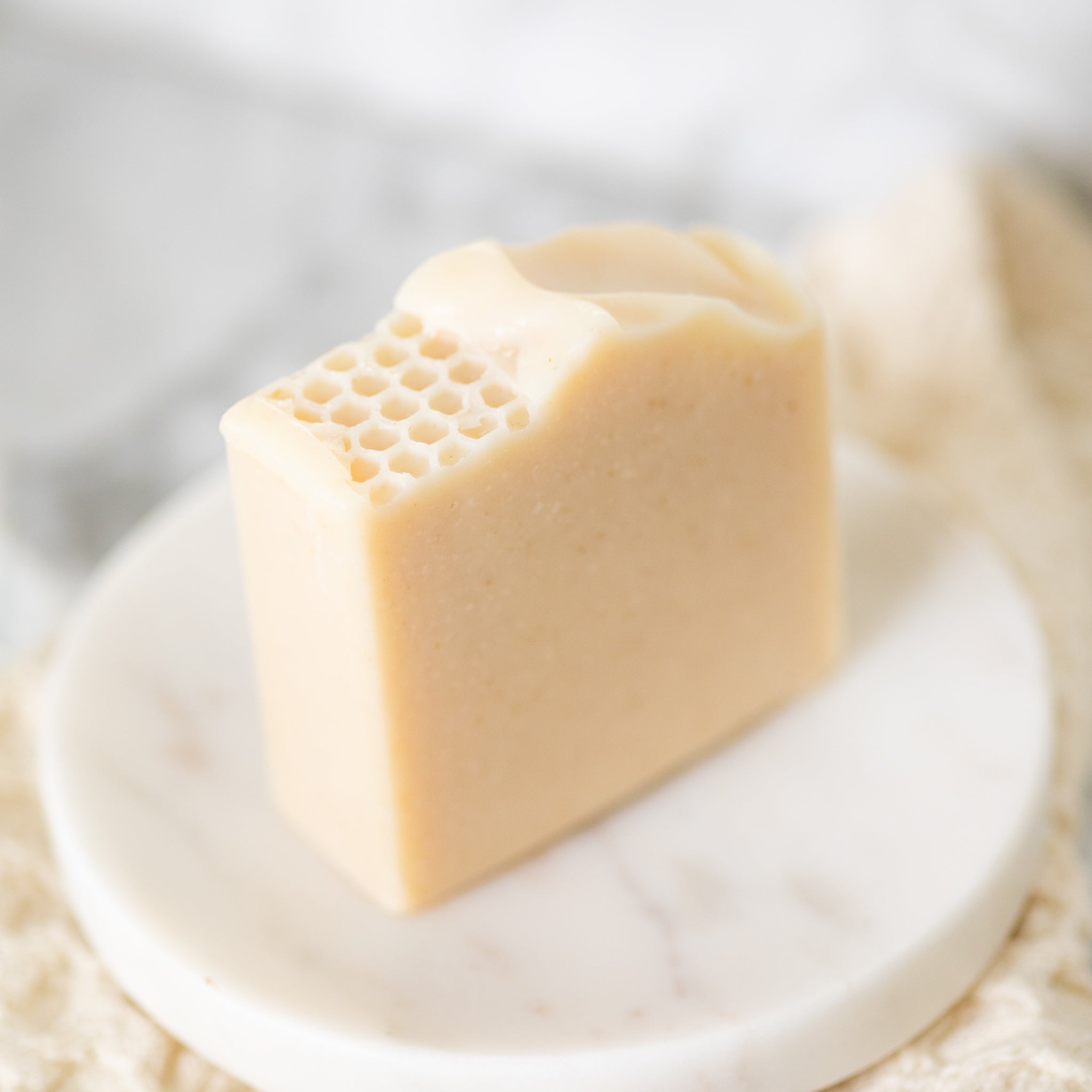 Milk + Honey Fragrance Free Handmade Tallow and Goat Milk Soap Bar - BIG FRENCHIES