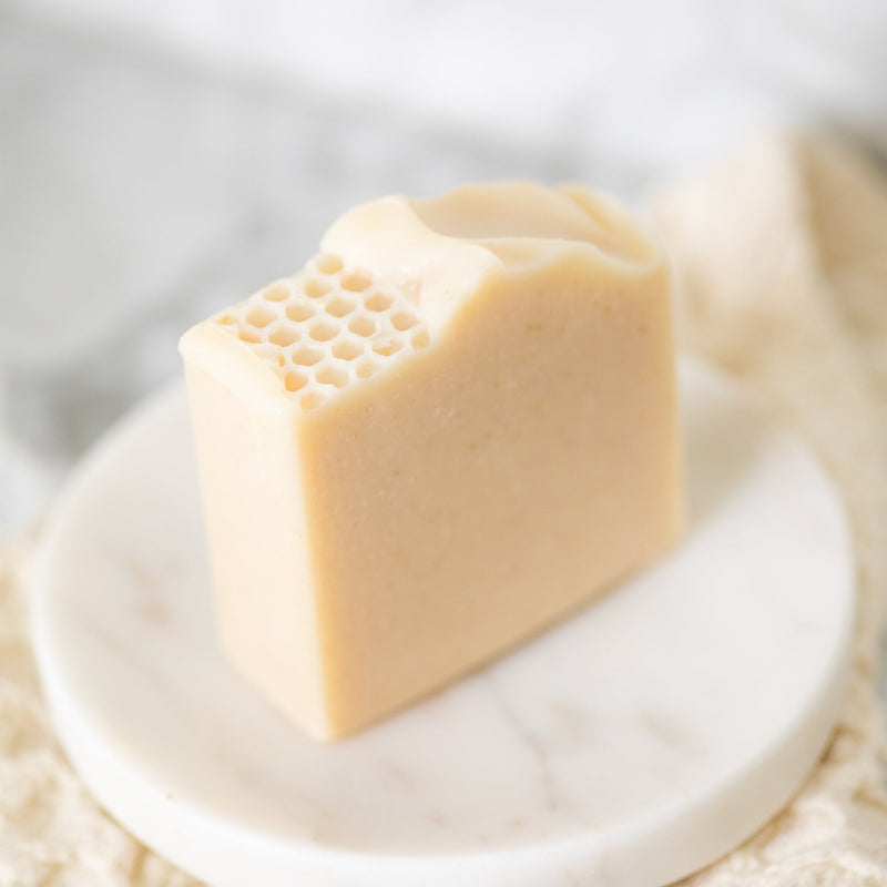 Milk + Honey Fragrance Free Handmade Tallow and Goat Milk Soap Bar - BIG FRENCHIES