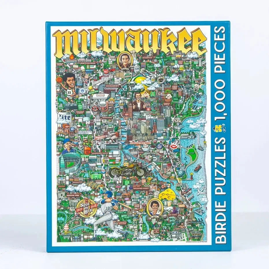 Milwaukee 1000 Piece Jigsaw Puzzle Birdie - BIG FRENCHIES
