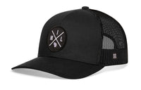 Milwaukee Trucker Hat  |  Black MIL X Snapback