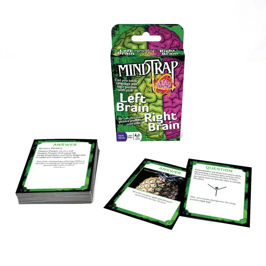 MindTrap: Left Brain Right Brain - Logic & Picture Puzzle Game - Outset - BIG FRENCHIES
