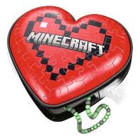 Minecraft Heart Box 60 Piece 3D Jigsaw Puzzle Ravensburger - BIG FRENCHIES
