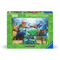 Minecraft Mosaic 1000 Piece Jigsaw Puzzle Ravensburger