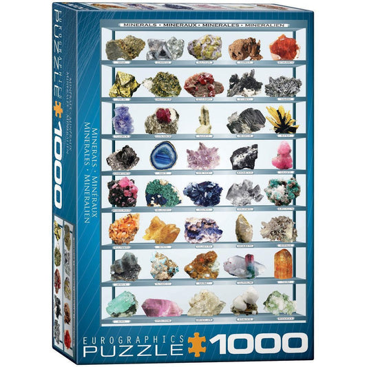 Minerals 1000 Piece Jigsaw Puzzle Eurographics - BIG FRENCHIES