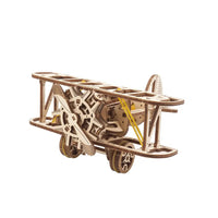 Mini Biplane 3D Wood Model Kit UGEARS