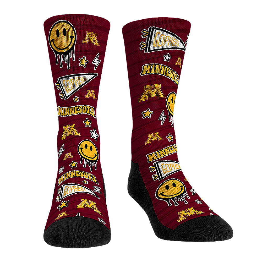 Minnesota Golden Gophers - Smiley Stickers