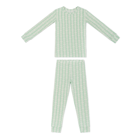 Mint Meadows Bamboo Toddler Pajama Set - BIG FRENCHIES