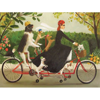 Miss Moon's Bike 1000 Piece Jigsaw Puzzle NYPC