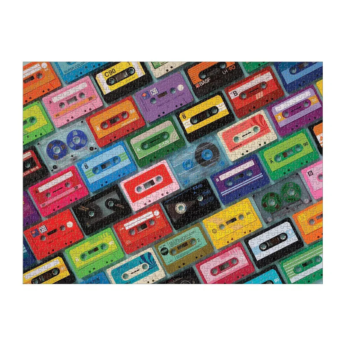 Mixtapes 1000 Piece Jigsaw Puzzle Galison - BIG FRENCHIES