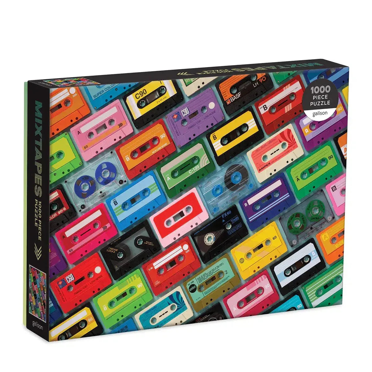 Mixtapes 1000 Piece Jigsaw Puzzle Galison - BIG FRENCHIES