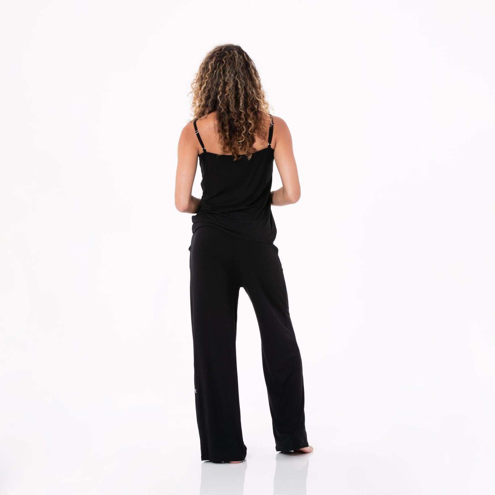 Women's Cami and Lounge Pants Pajama Set in Midnight
