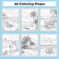 Sun & Sand Hawaii Coloring Pages – 48 Tropical Summer Activities for Kids - BIG FRENCHIES