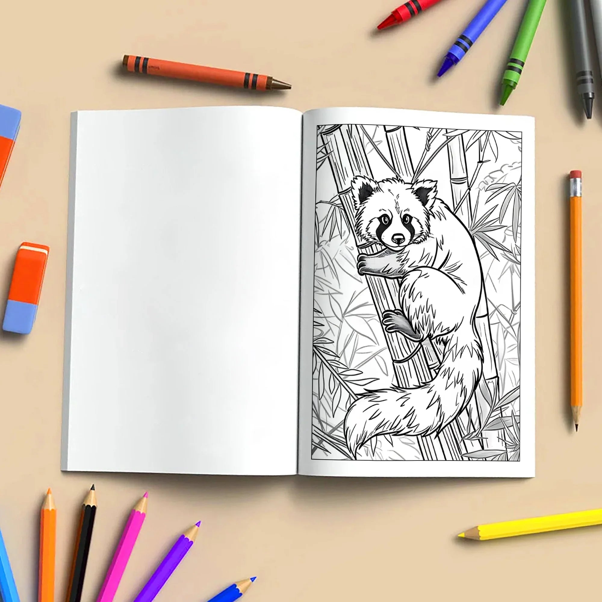 Wild Safari Adventure – Animal Coloring Pages – 48 Pages – African Wildlife, Jungle Animals – For Kids - BIG FRENCHIES