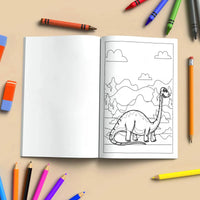 Prehistoric Legends – Dinosaur Coloring Pages – 48 Pages – Fierce Jurassic Creatures – For Kids - BIG FRENCHIES