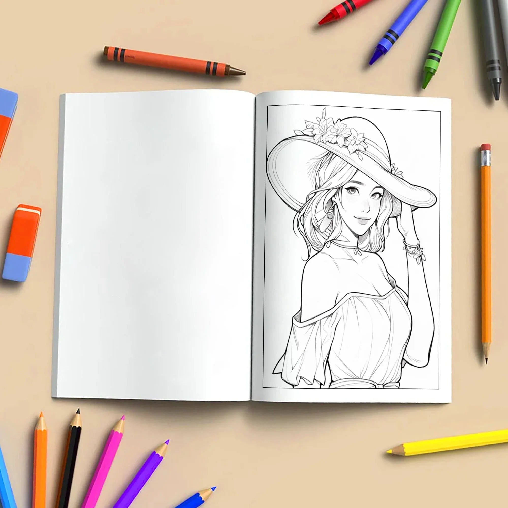Tropical Smiles Hawaii Coloring Pages – 48 Fun Summer Activities for Kids - BIG FRENCHIES