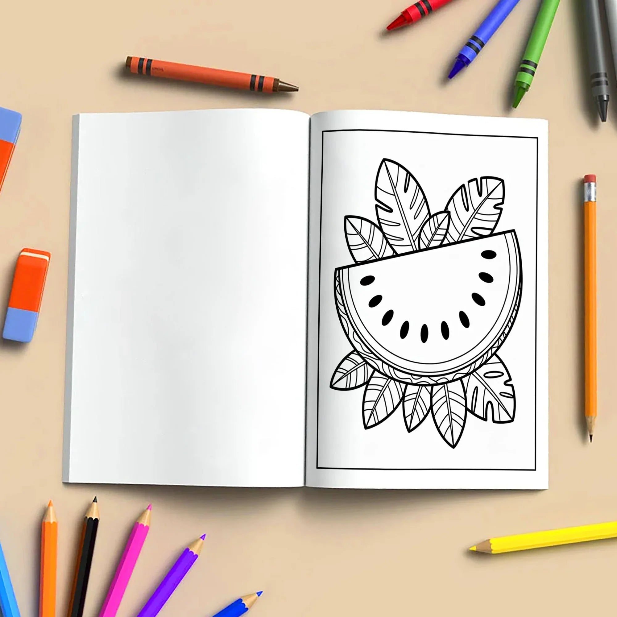 Aloha Vibes Hawaii Coloring Pages – 48 Fun Tropical Scenes for Kids - BIG FRENCHIES