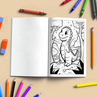 Jurassic Smiles – Friendly Dino Coloring Pages – 48 Pages – Cute Prehistoric Designs – For Kids - BIG FRENCHIES