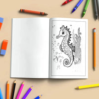 Ocean Wonders Coloring Pages – 48 Pages – Fun Sea Creatures – For Kids - BIG FRENCHIES