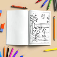 Hawaii Summer Fun Coloring Pages – 48 Beach Activities and Island Adventures for Kids - BIG FRENCHIES