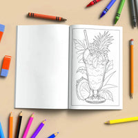 Hawaiian Joy Coloring Pages – 48 Fun Tropical Scenes for Kids - BIG FRENCHIES