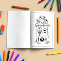 Spooky Tropics Coloring Pages – 48 Haunted Beach & Ghost Designs – For Kids - BIG FRENCHIES